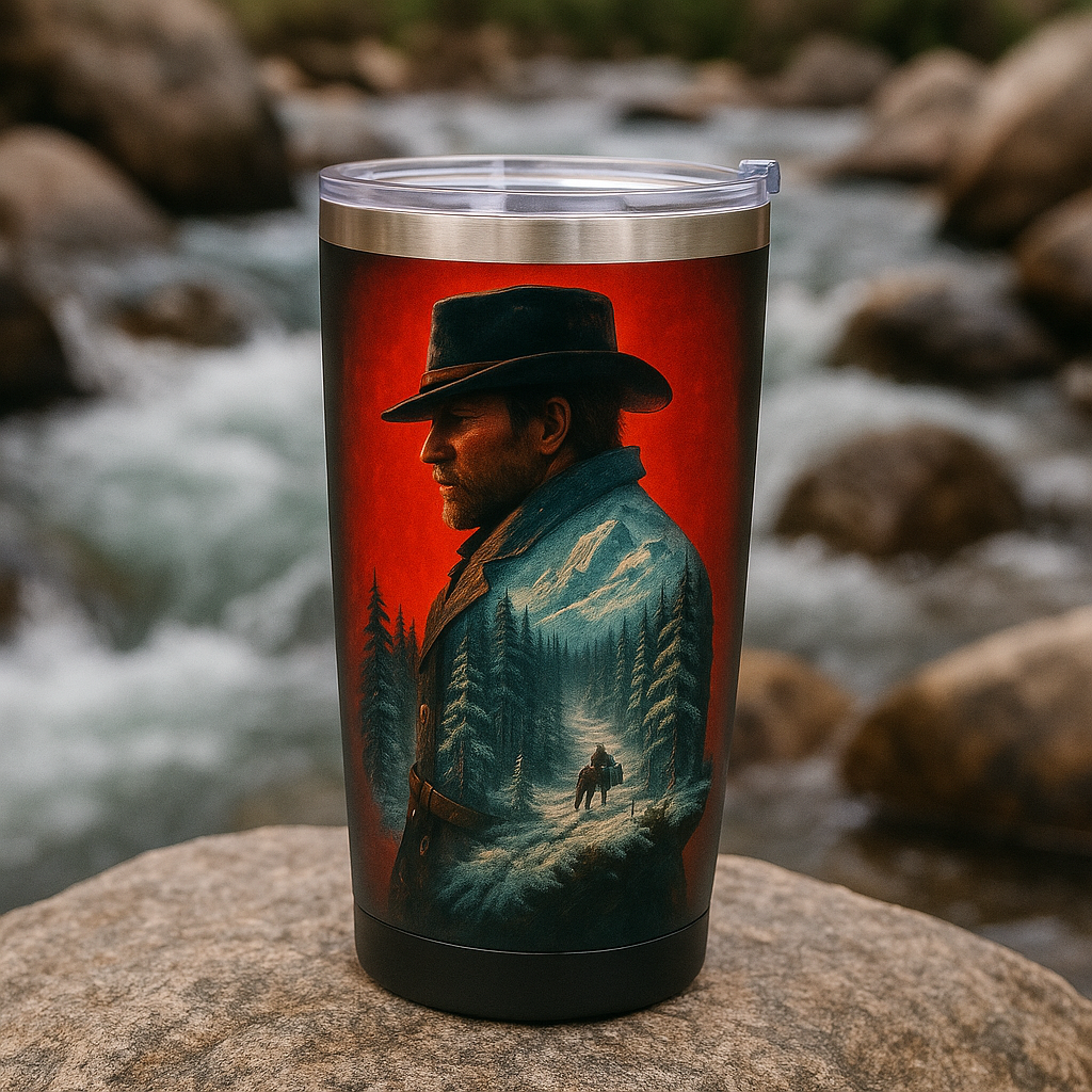 Arthur Morgan Tribute Tumbler