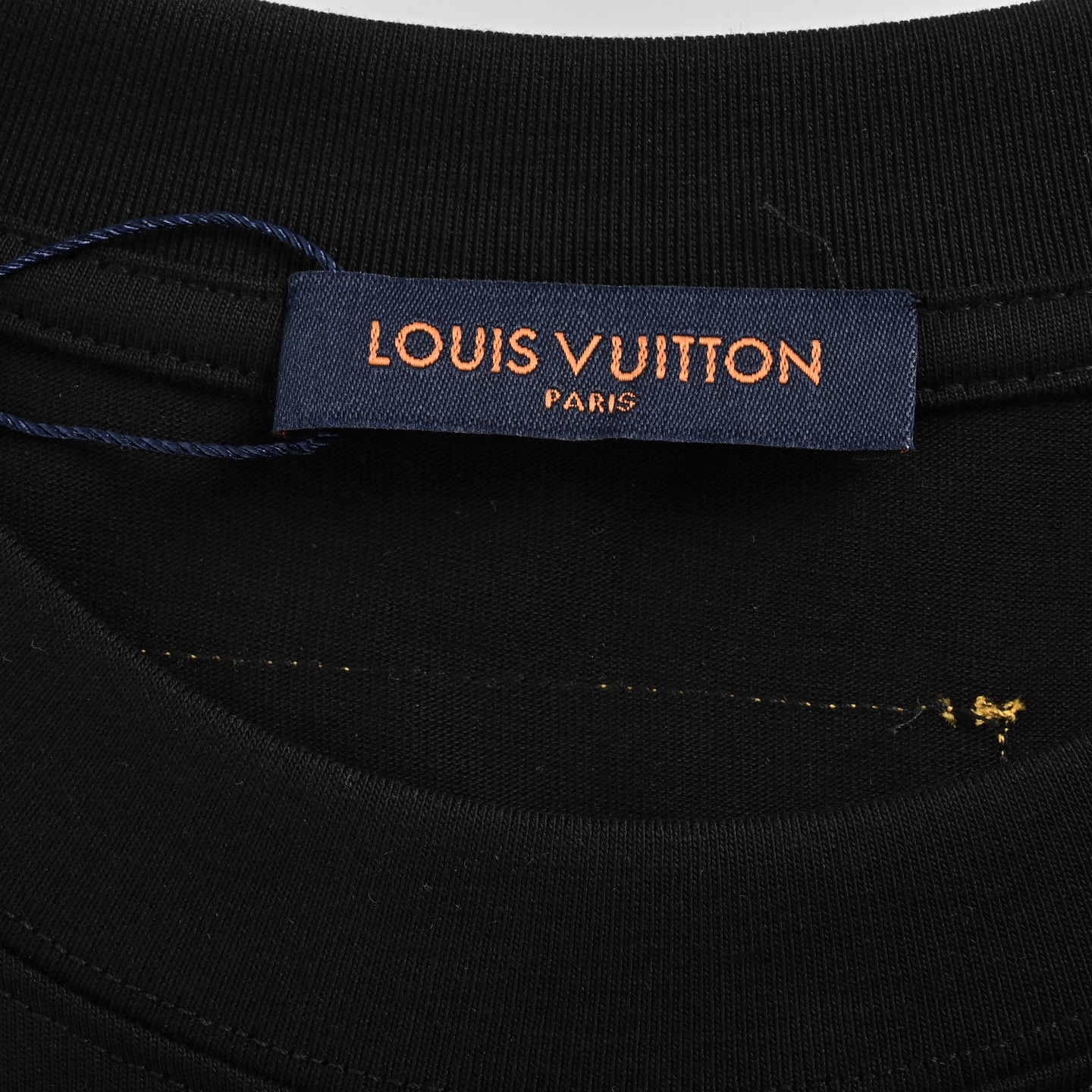 Louis Vuitton 25ss 3D embroidered core-spun logo short sleeves