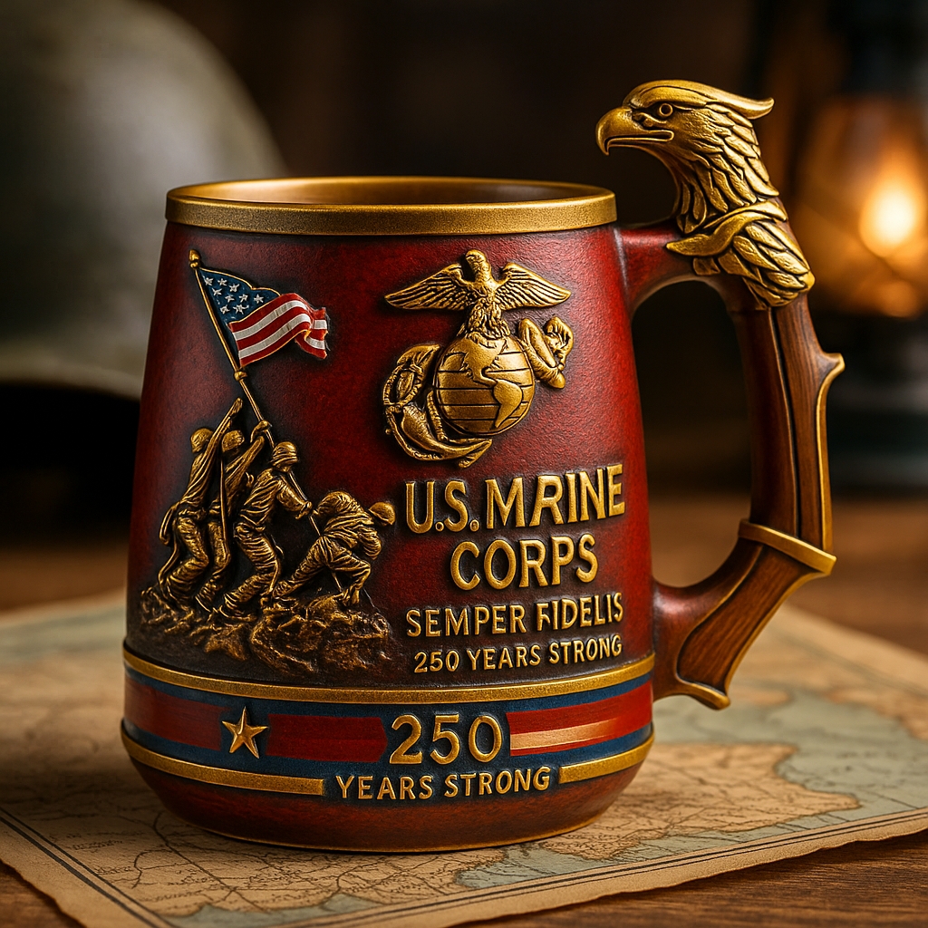 250th Anniversary Marine Corps Commemorative Mug