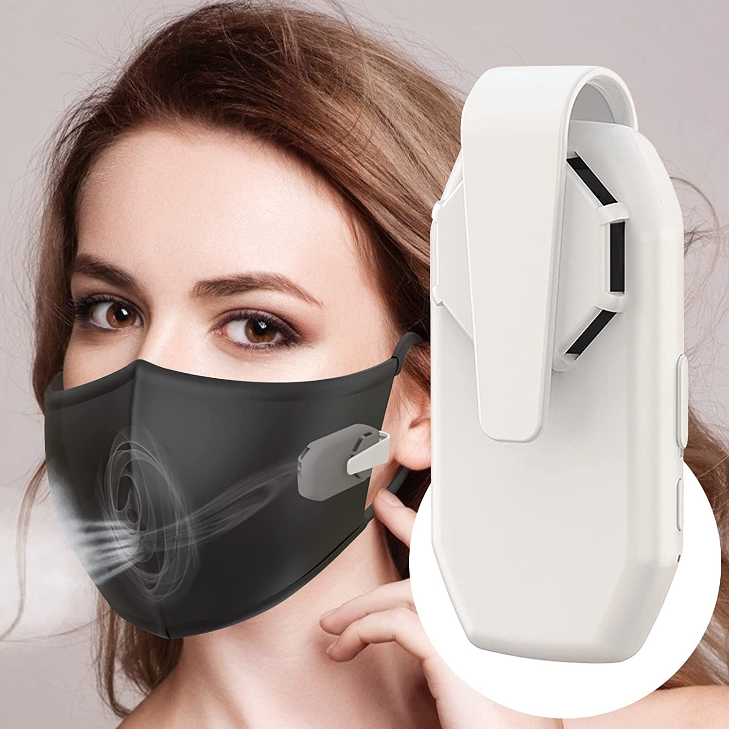 【HOT SALE-50% OFF】Mask fan--Breathe Cooler Wearable Air Purifier
