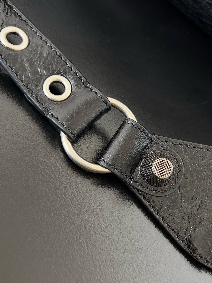 Balenciaga le cagole series rivet backpack