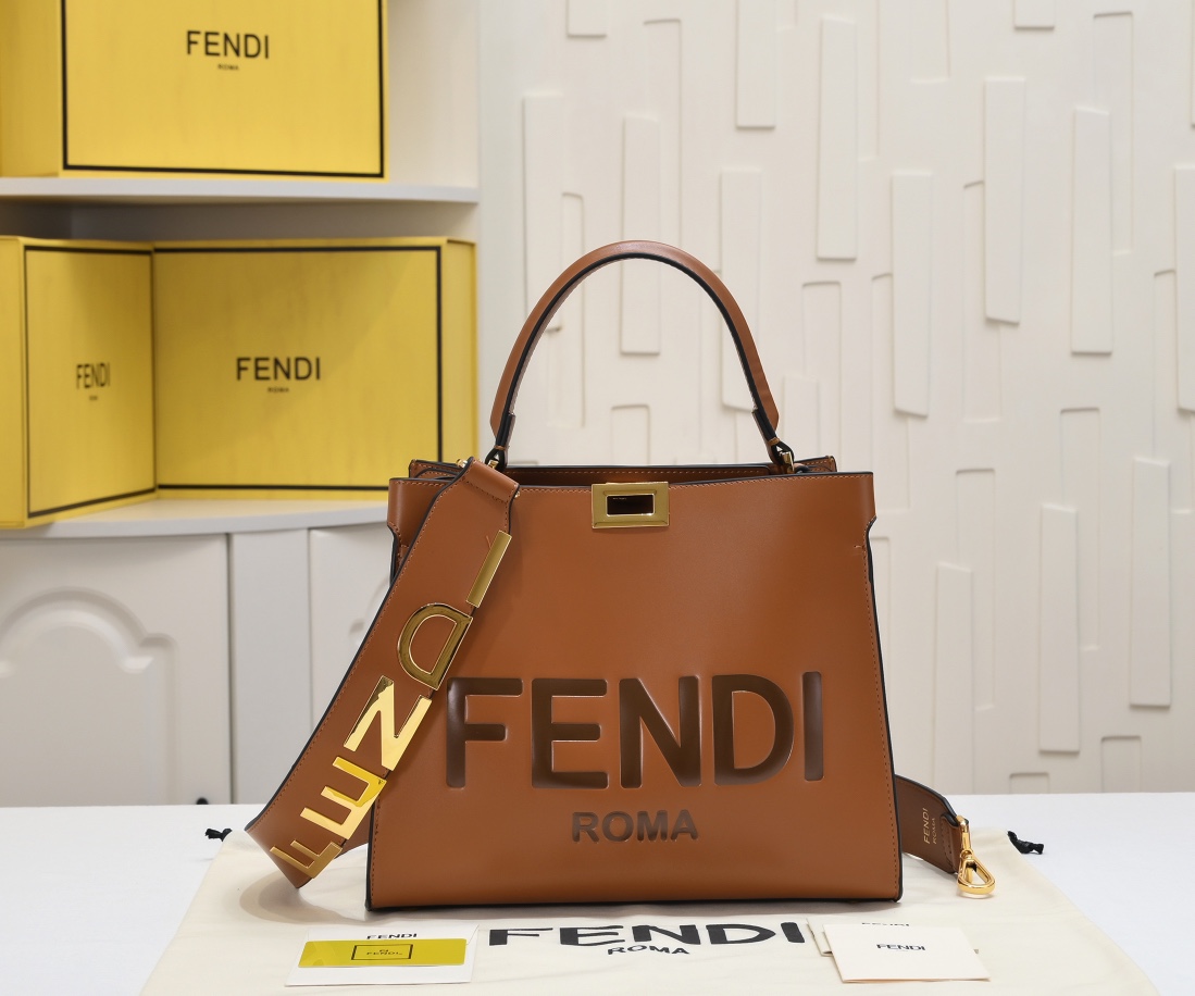 FENDI peeekaboo X-Lite series handbag 3306