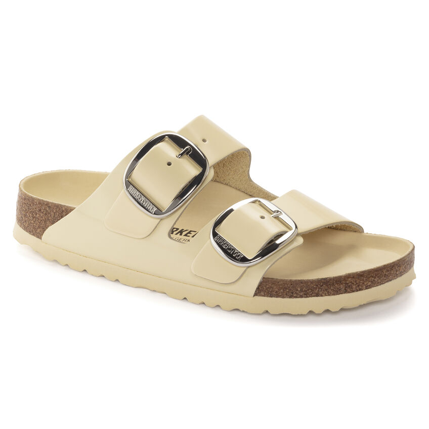 Arizona Big Buckle Natural Leather Patent B-82948