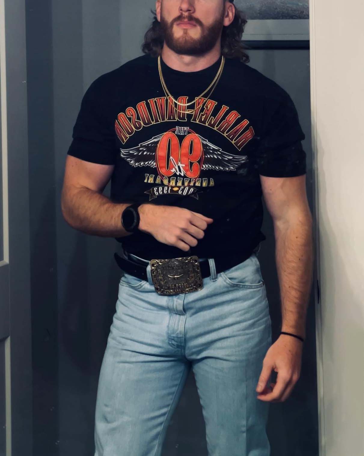 Retro Denim Wild West T-Shirt