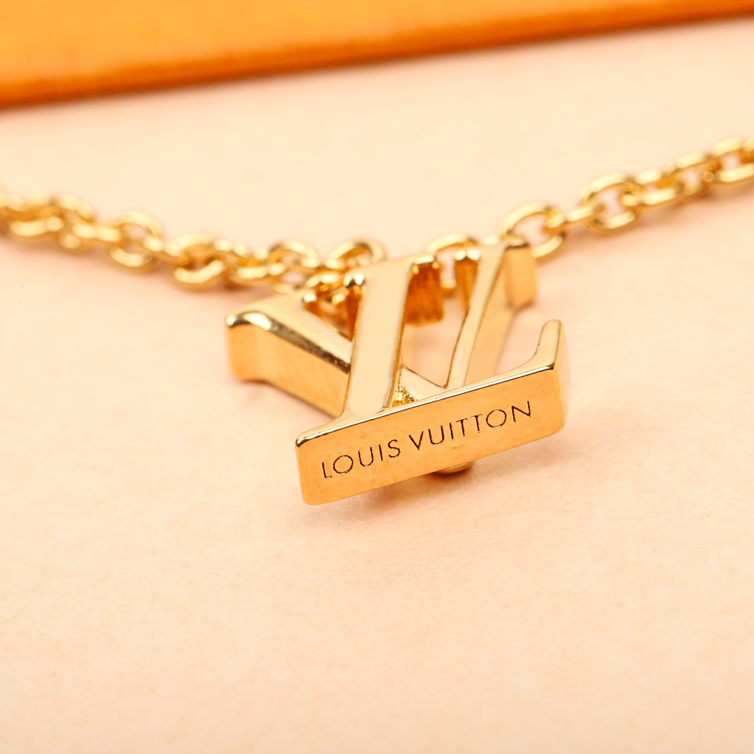 Louis Vuitton Double Chain Necklace