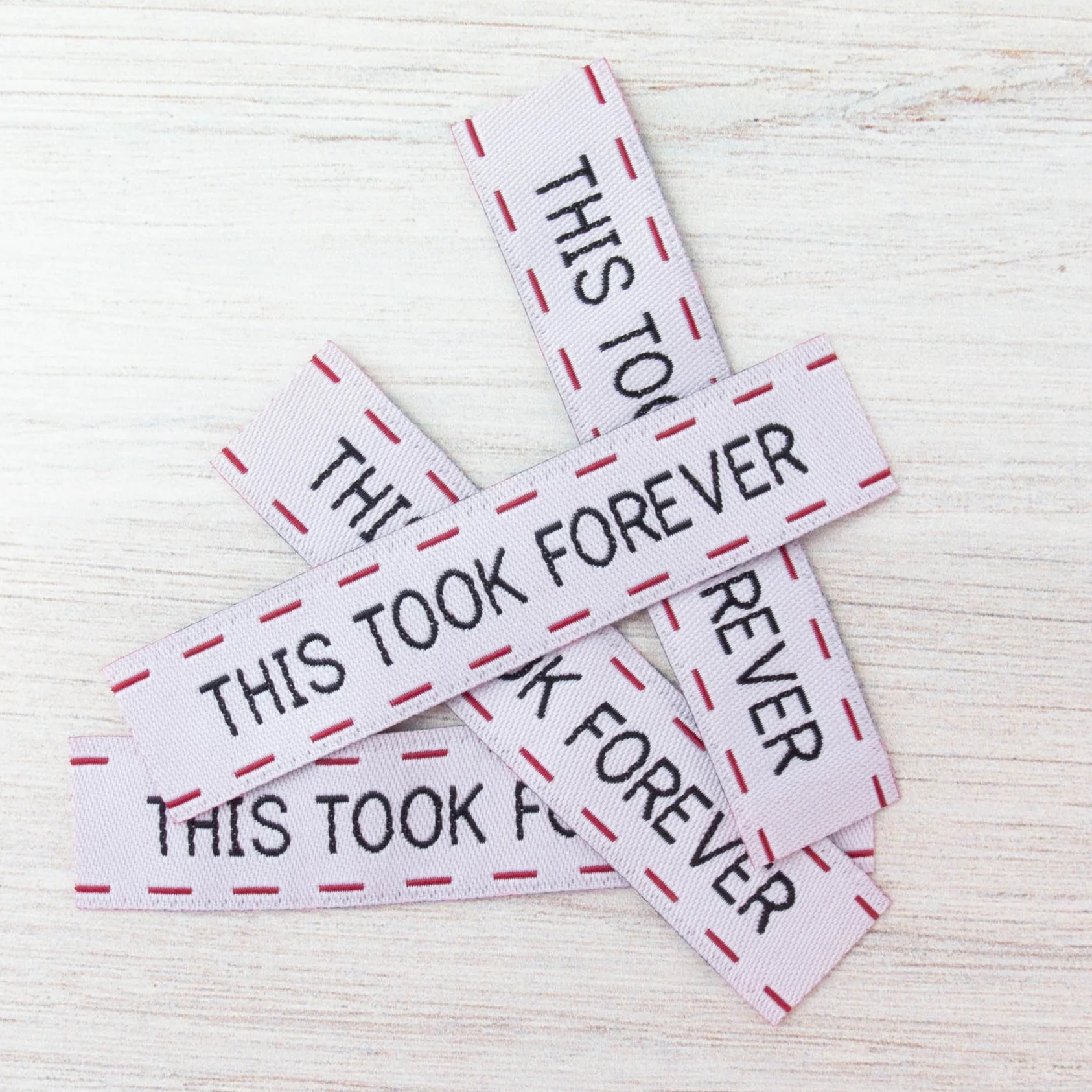 Woven Labels | This Took Forever