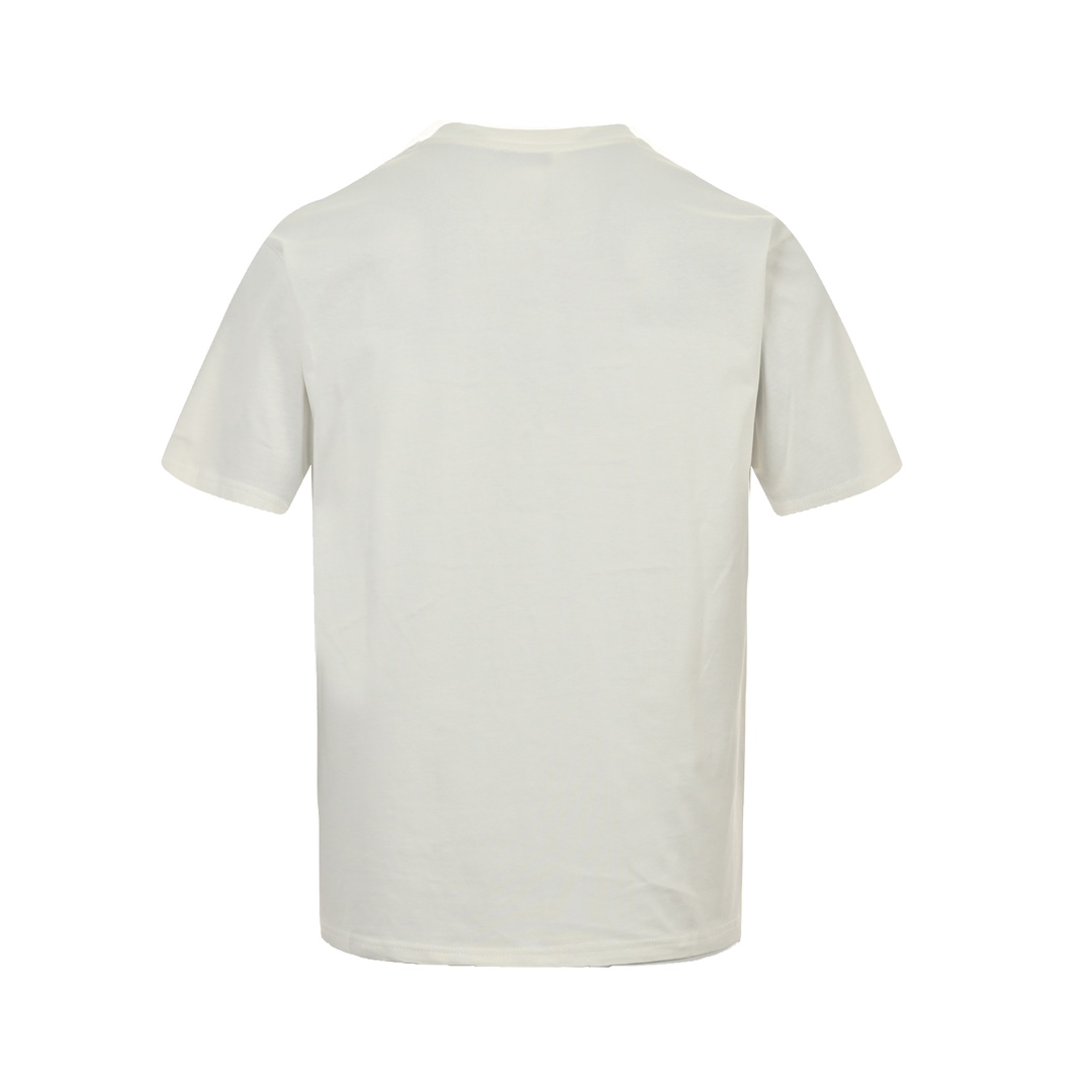 Dior 24ss patch embroidered lettering short sleeve