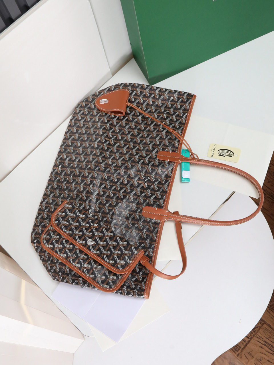 Goyard saint louis small shopping bag 020146