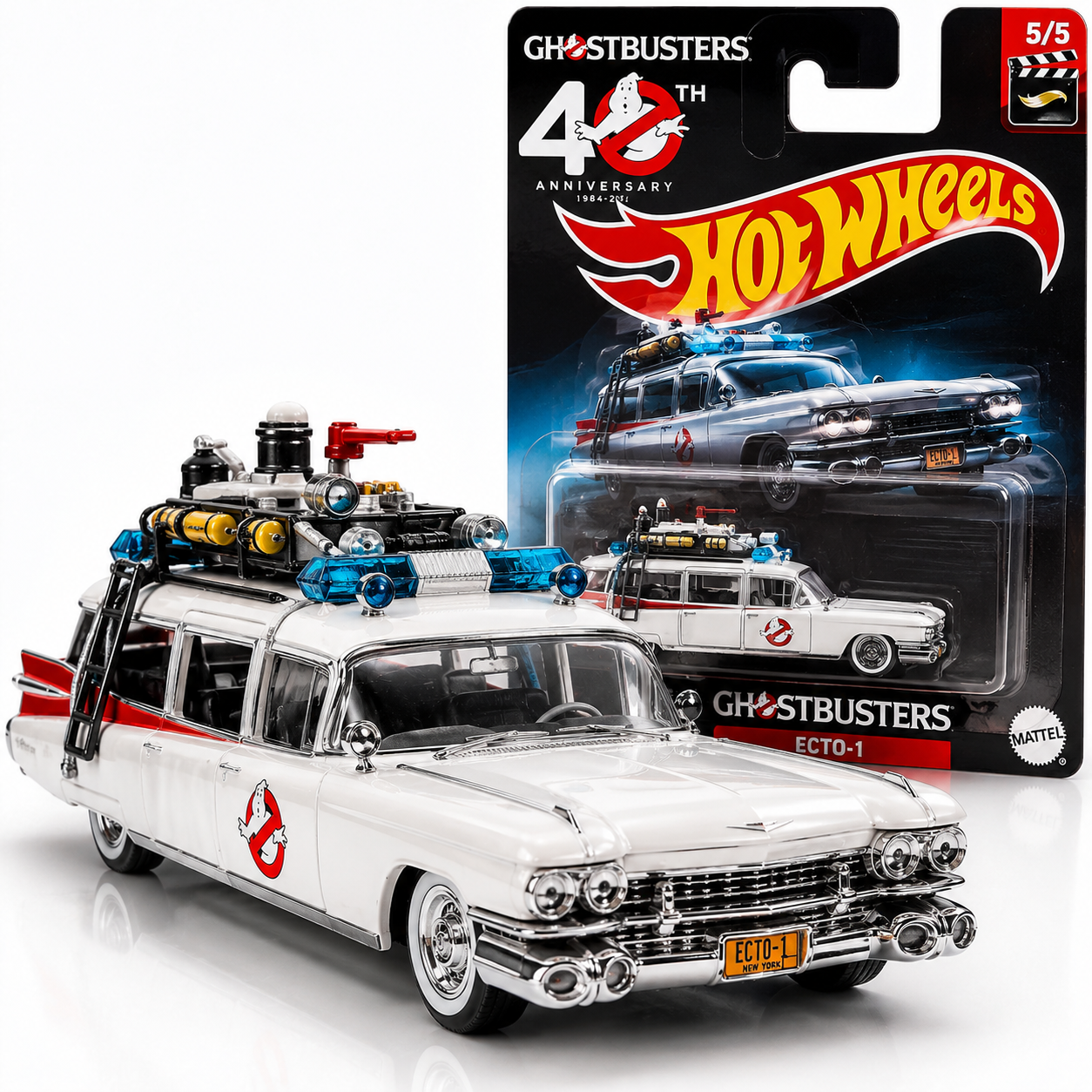 Hot Wheels Ghostbusters 40th Anniversary ECTO-1