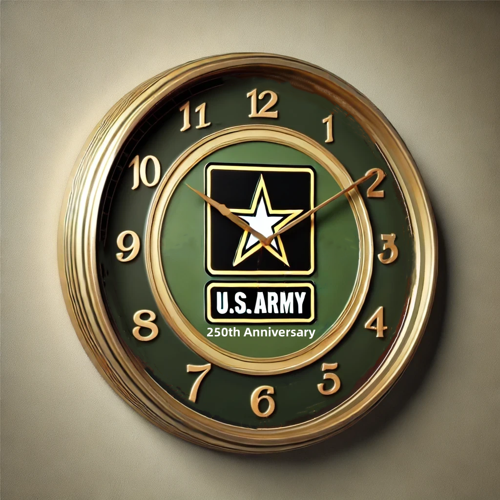 250th Anniversary Military Commemorative Clocks