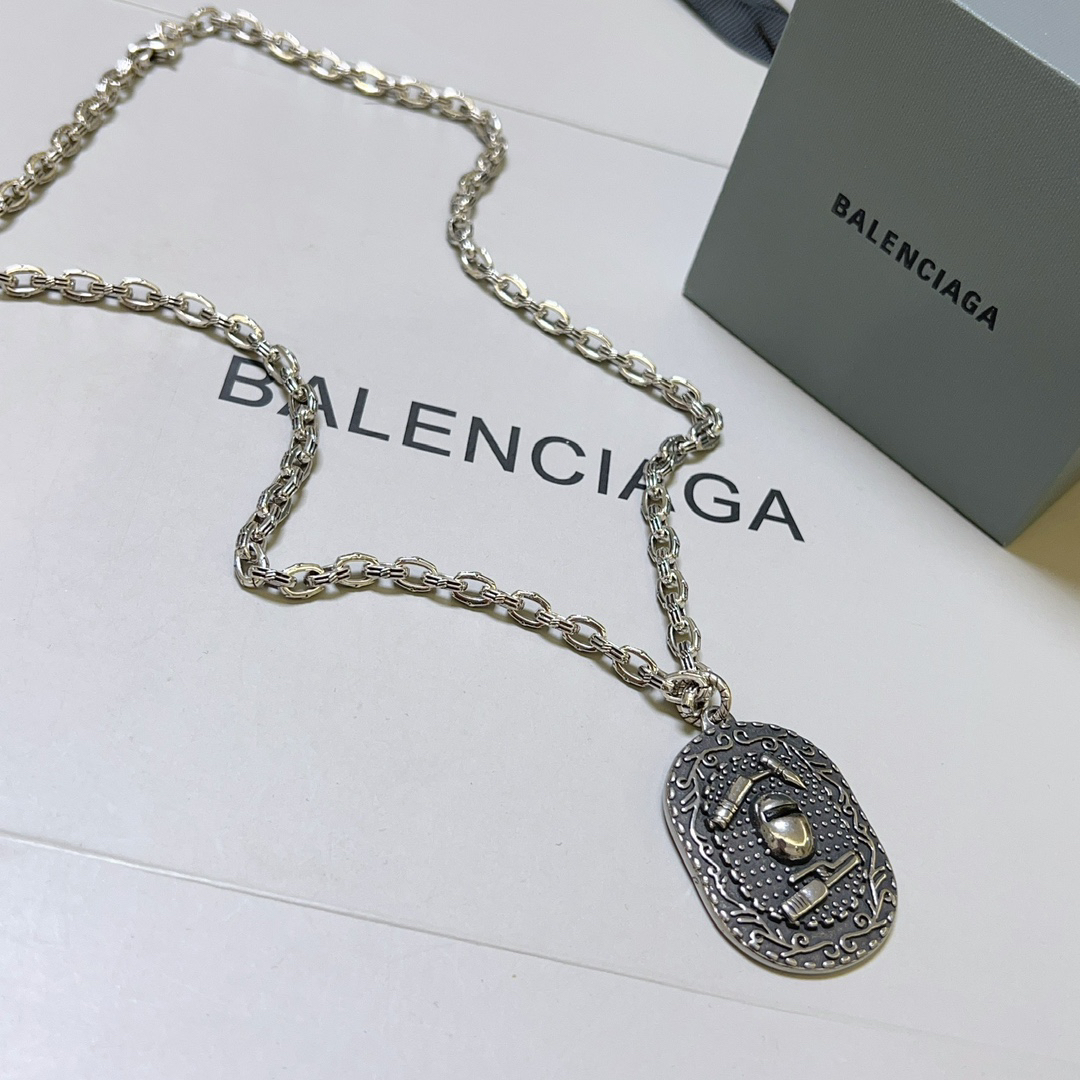 Balenciaga Welder Chain Vintage Necklace