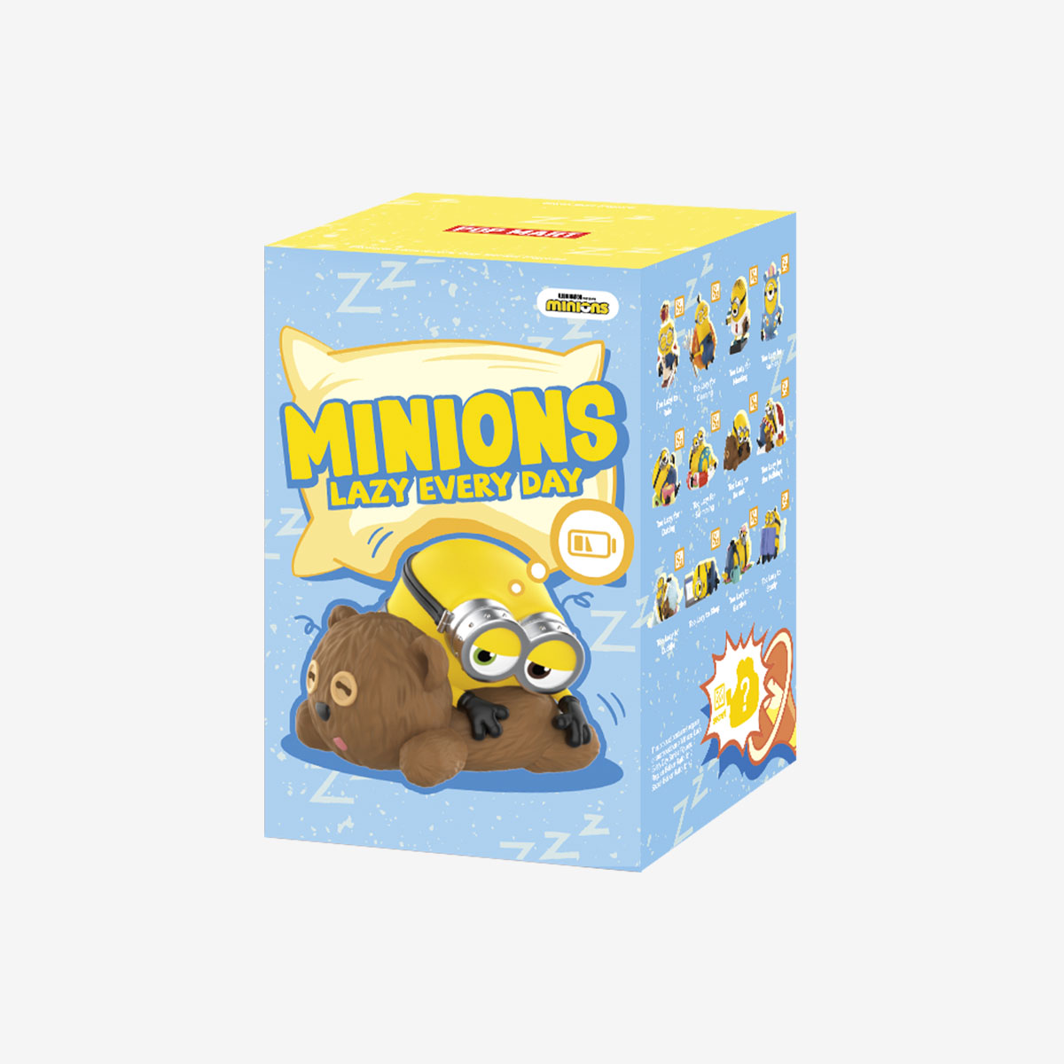 POP MART Minions Lazy Every Day Series Figures [1 Blind Box]