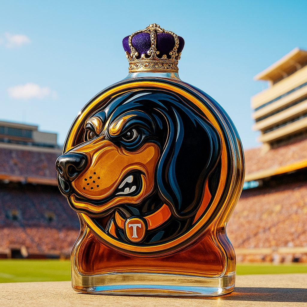 University of Tennessee Whiskey Bottle