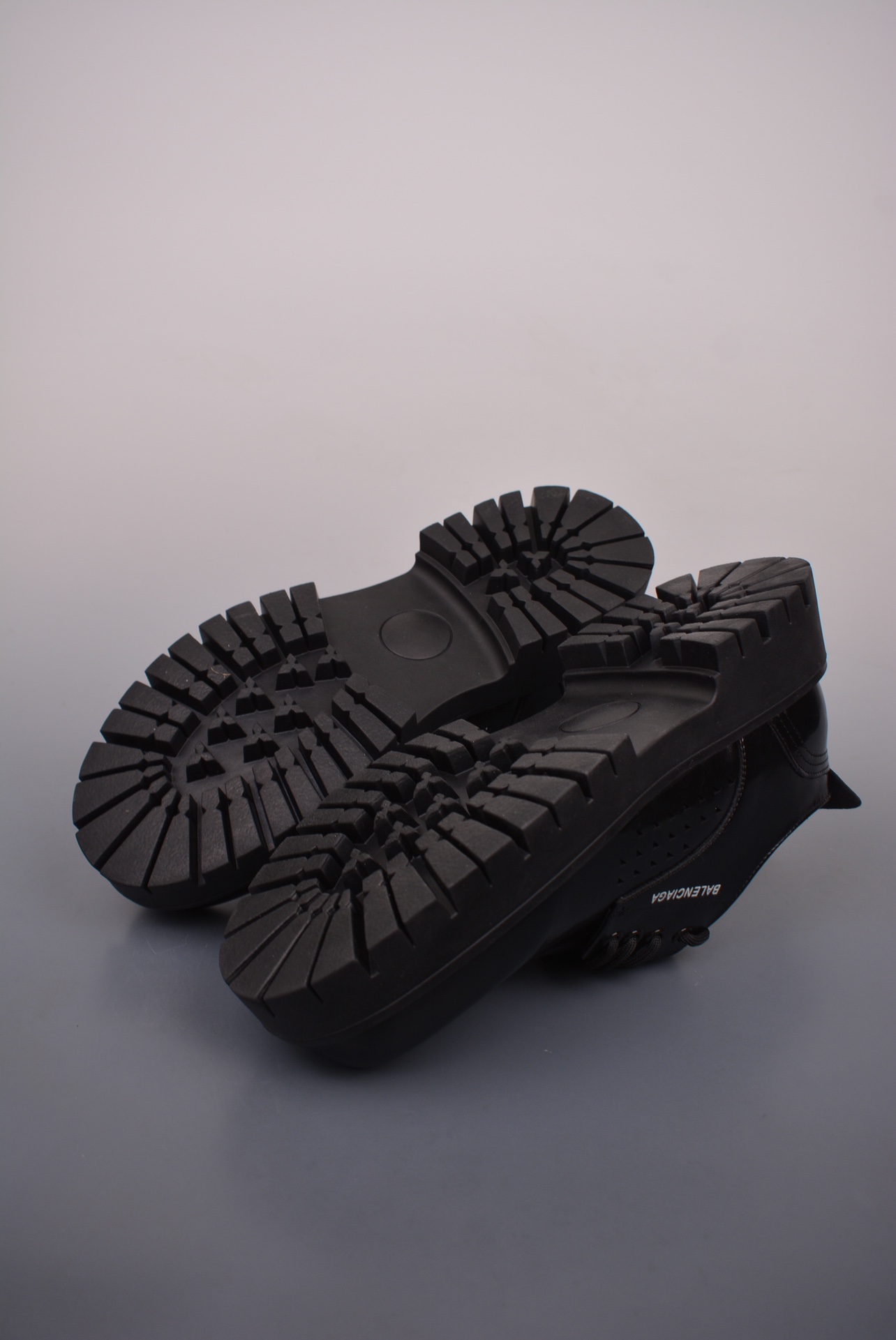 Balenciaga Derby Round Toe Shoes Low