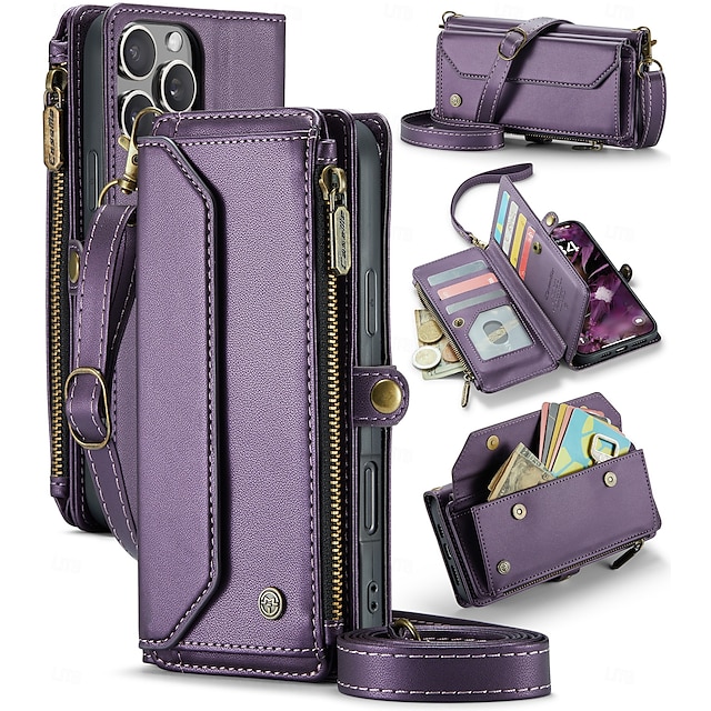 Wallet + Phone Case + Crossbody Bag — All in One!