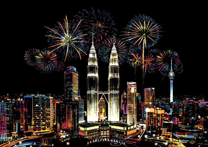 (🔥Last Day Promotion-SAVE 50% OFF) DIY Scratchboard Painting Kit-BUY 3 FREE SHIPPING