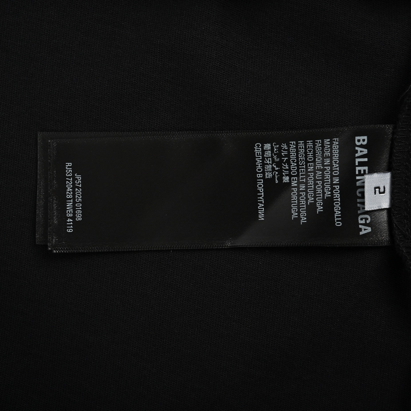 Balenciaga 25ss Manchester United embroidered short sleeve