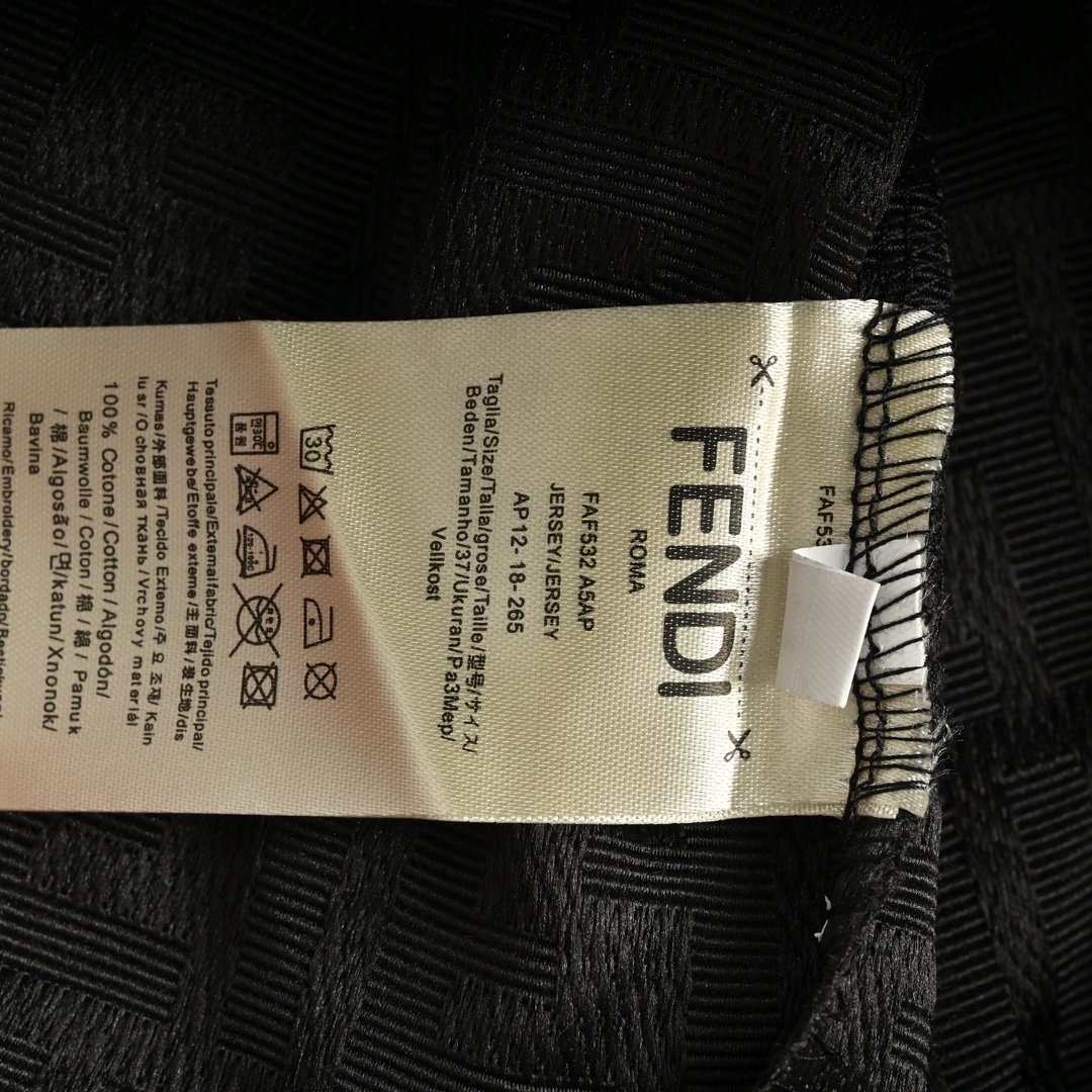 Fendi 24ss FF jacquard suit shorts