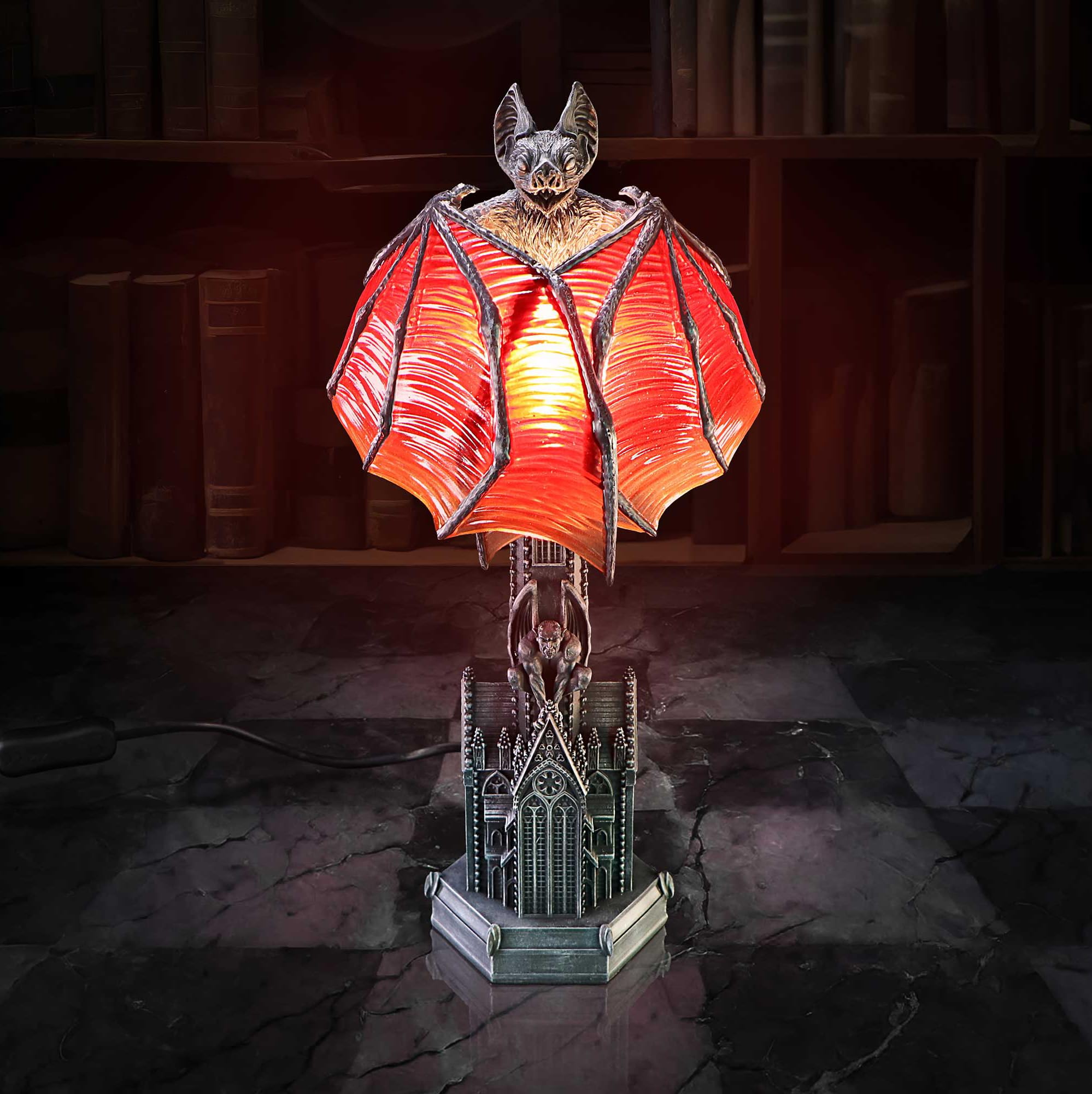 💥ON SALE💥Shadow Wing Bat Lamp, Gothic LED Table Light🦇✨