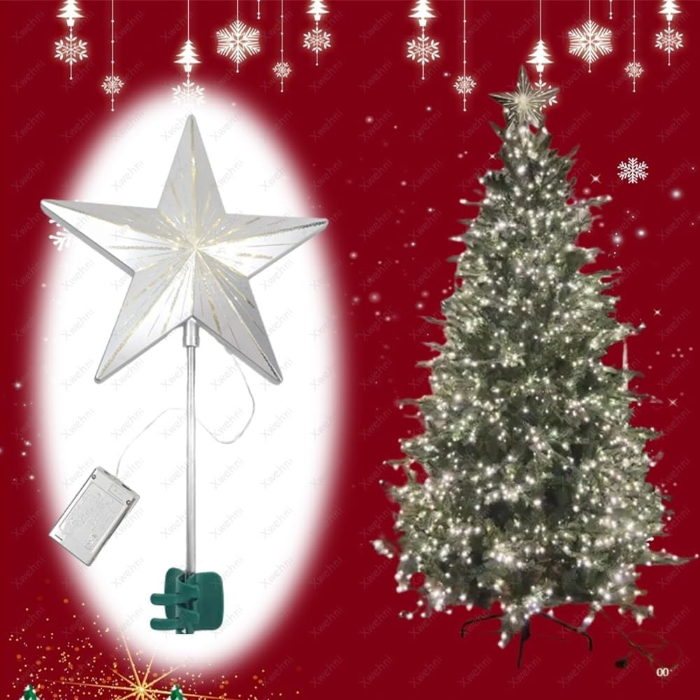 🔥LAST DAY 50% OFF🔥Starry Night Gingerbread Tree Topper