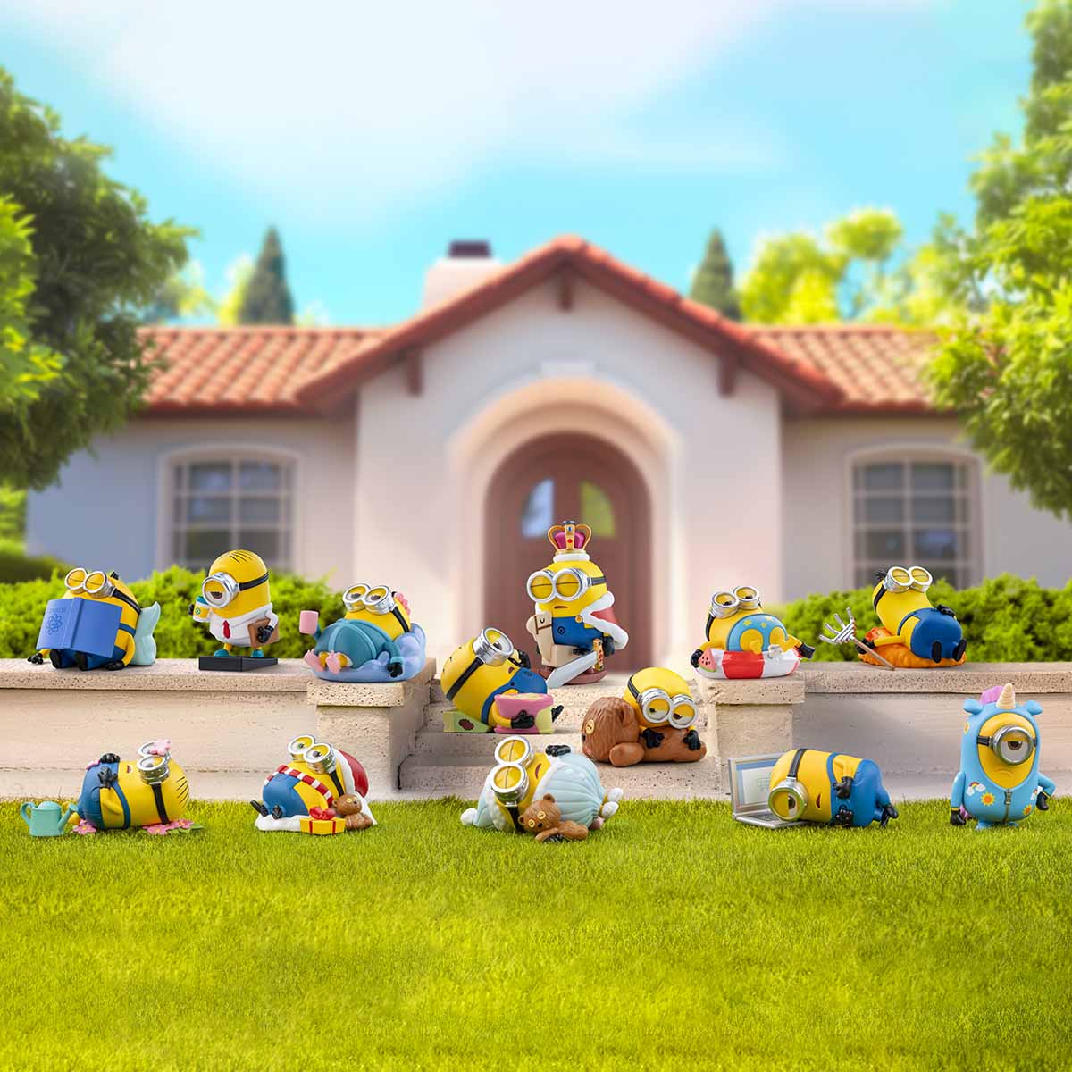 POP MART Minions Lazy Every Day Series Figures [1 Blind Box]
