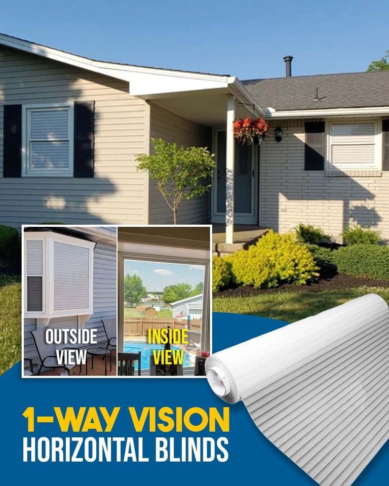 🎄Christmas Sale - 48% OFF🎁One-Way Imitation Blinds Privacy Window Cover