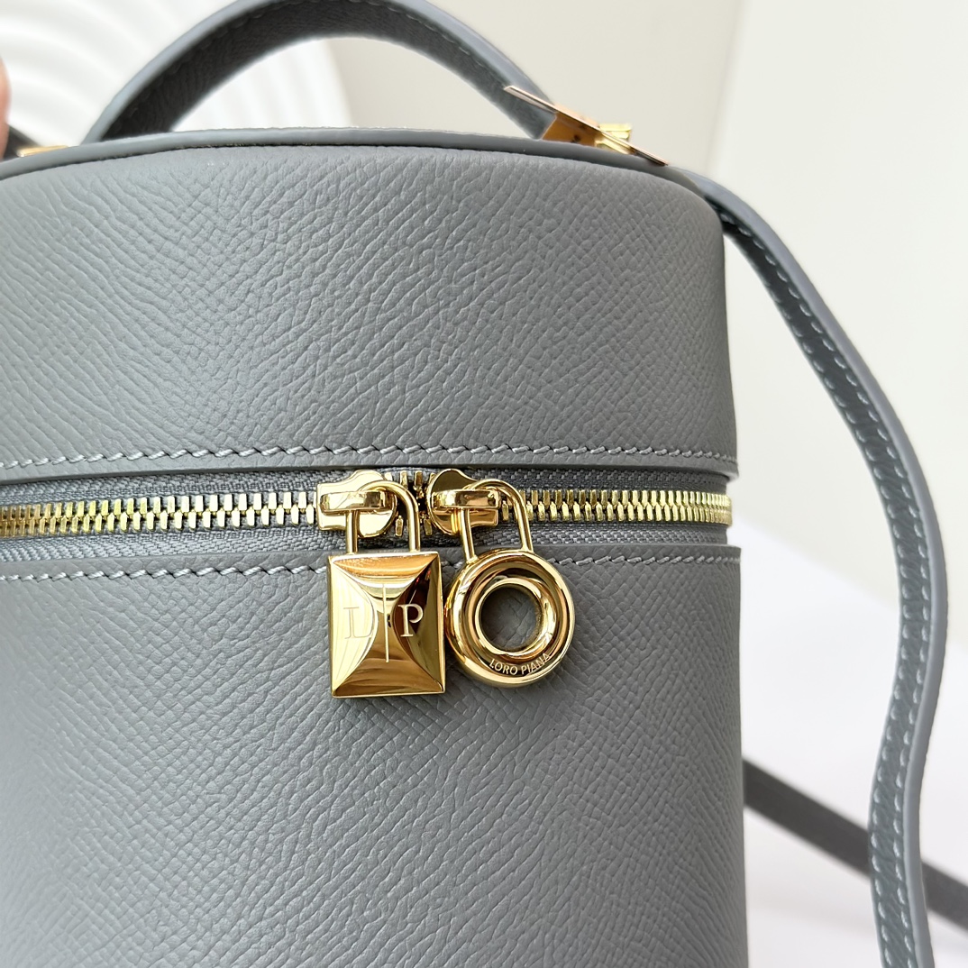 Loro Piana Extra Case Small Bucket Bag