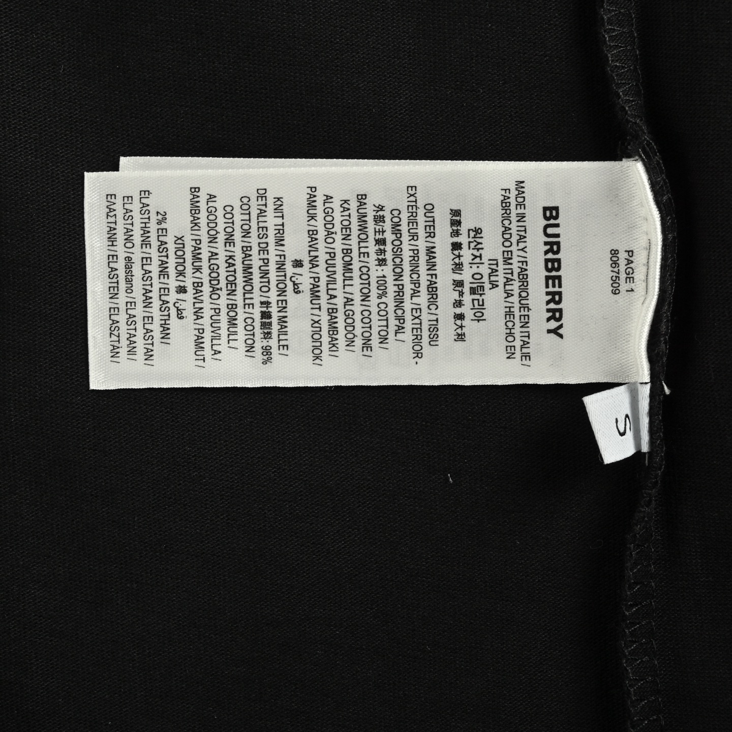 Burberry 25ss sailboat print short-sleeve shirt