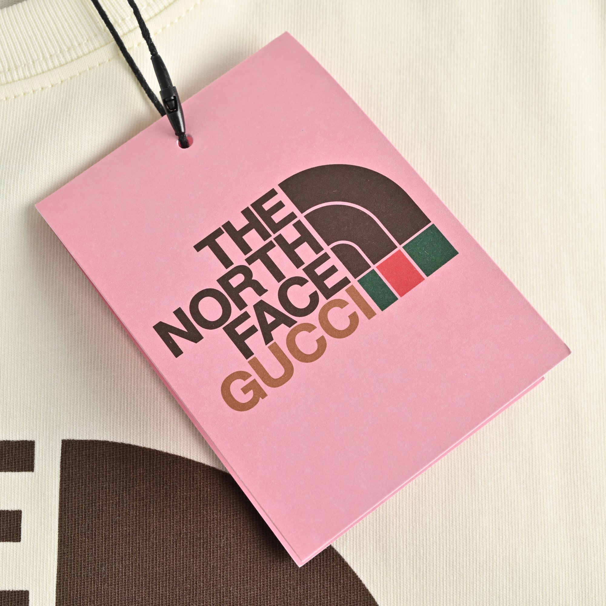 Gucci & The North Face co-branded logo short-sleeve