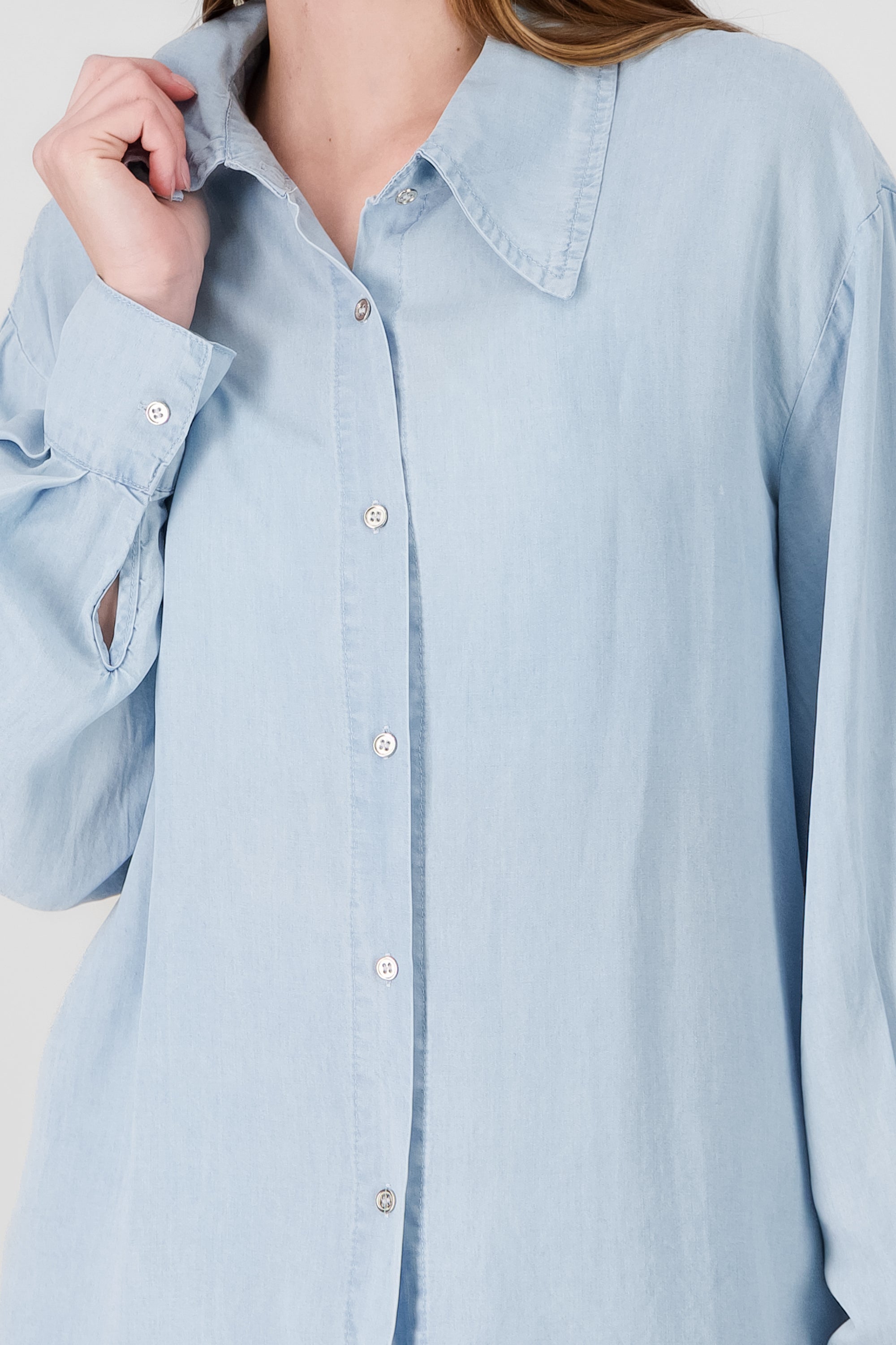 Denim Oversized Shirt