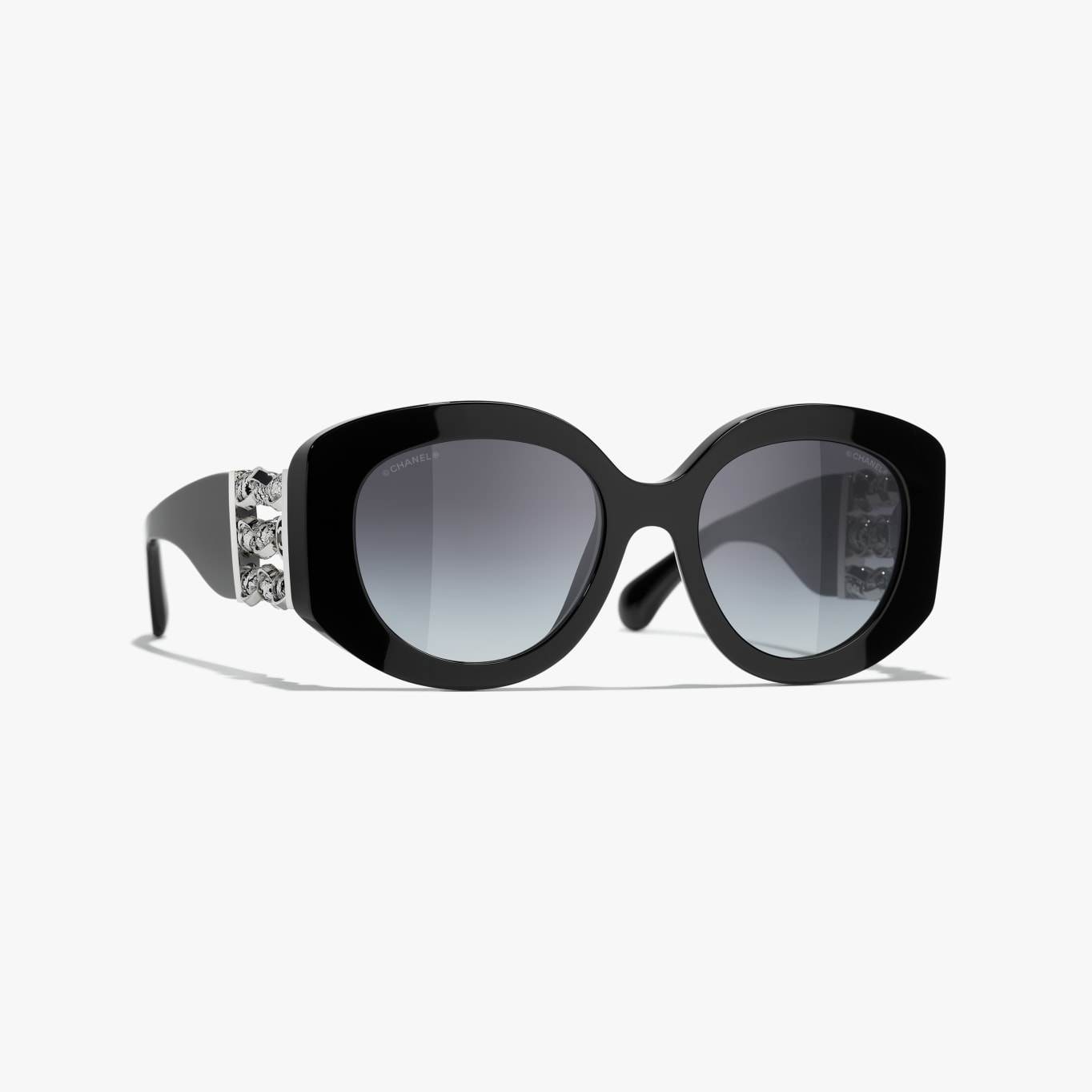 Chanel Oval Sunglasses
