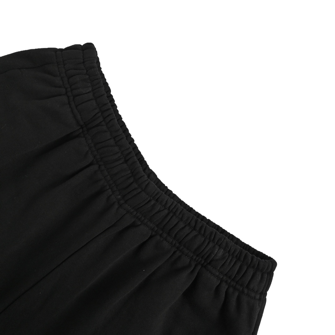 Balenciaga 24ss lB reflective letter print shorts