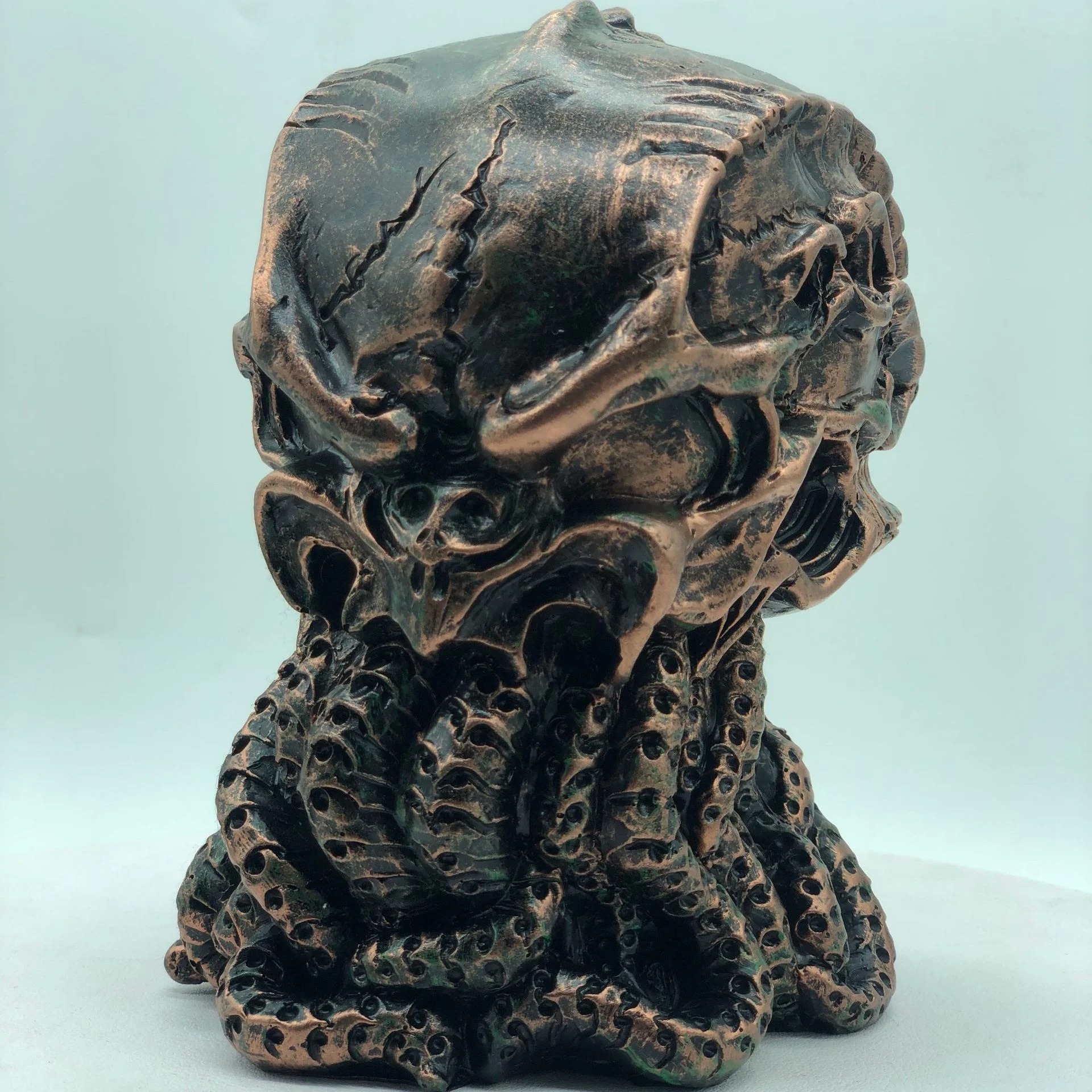 🐙Skull Statu💀 Myths Legends Sea God Collectible Figurine