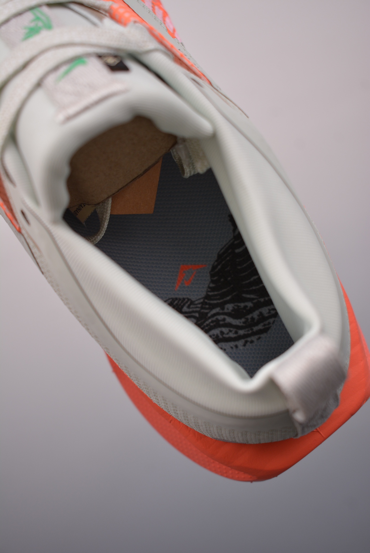 Nike REACTX PEGASUS TRAIL 5 Next Nature Grayish white orange  FQ0908-004