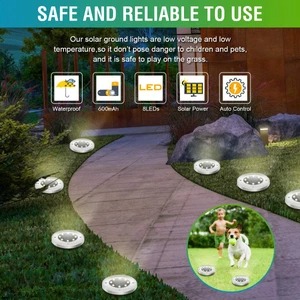 🐰EARLY EASTER PROMOTION🐰 -8 LED Solar Ground Lights