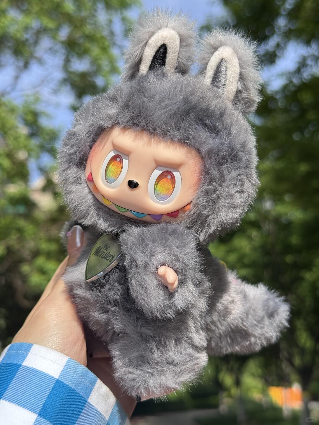 POP MART LABUBU 3.0 front high energy vinyl plush doll blind box
