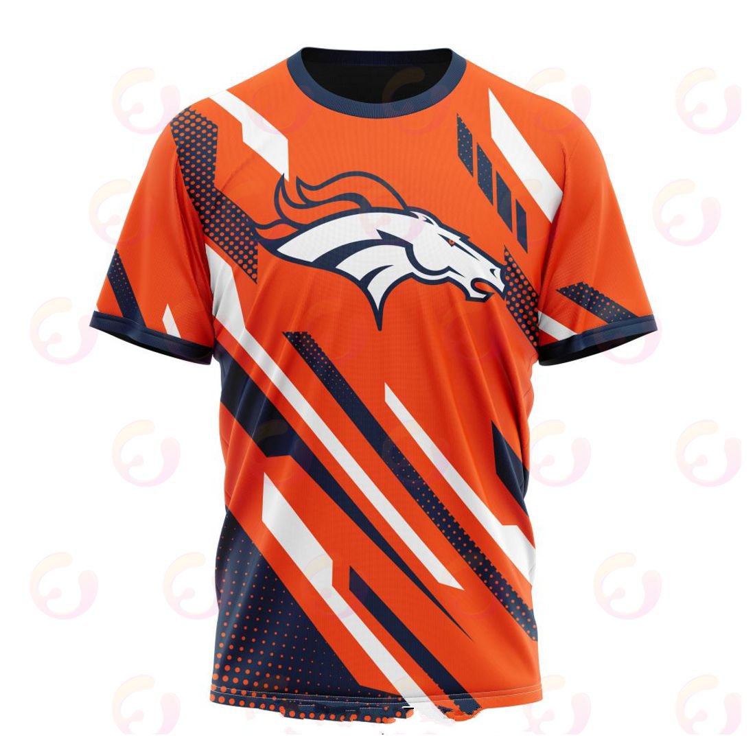 DENVER BRONCOS 3D HOODIE SPECIAL MOTOCROSS CONCEPT