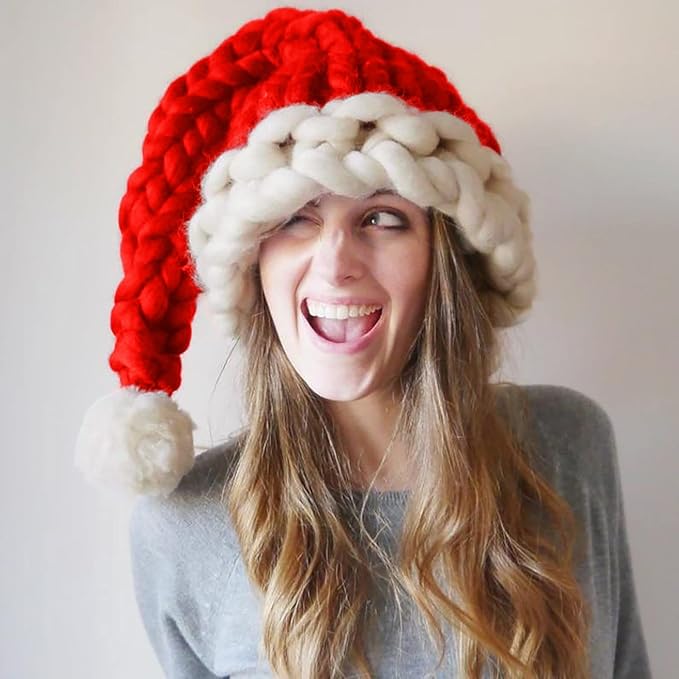 🎅🏼🎅🏼 Warm Velvet Knit Christmas Hat