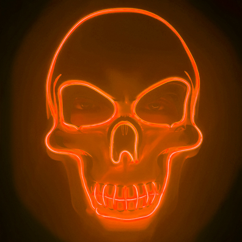Skull Head Led Mask Halloween