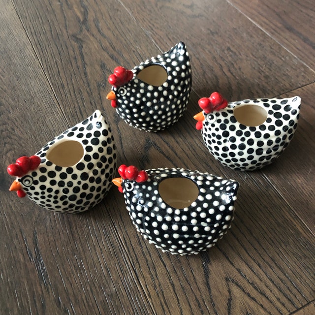 ❤️Mother's Day Sale 50% OFF❤️Free Range Black and White Chickens, Chicken Lover