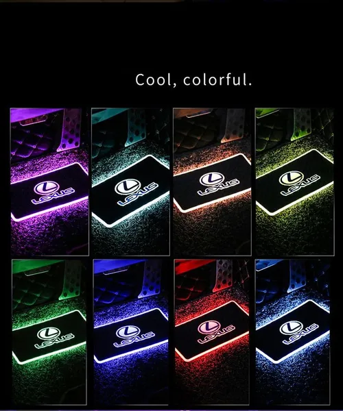 Car Interior Floor Mat Ambiance Light