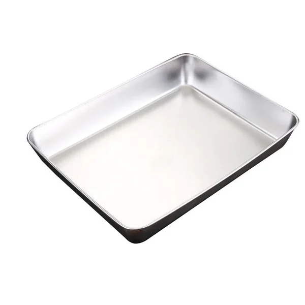 🔥Buy 2 Get 1 Free 🤩🎁 Stainless Steel Square Plate（With Lid）