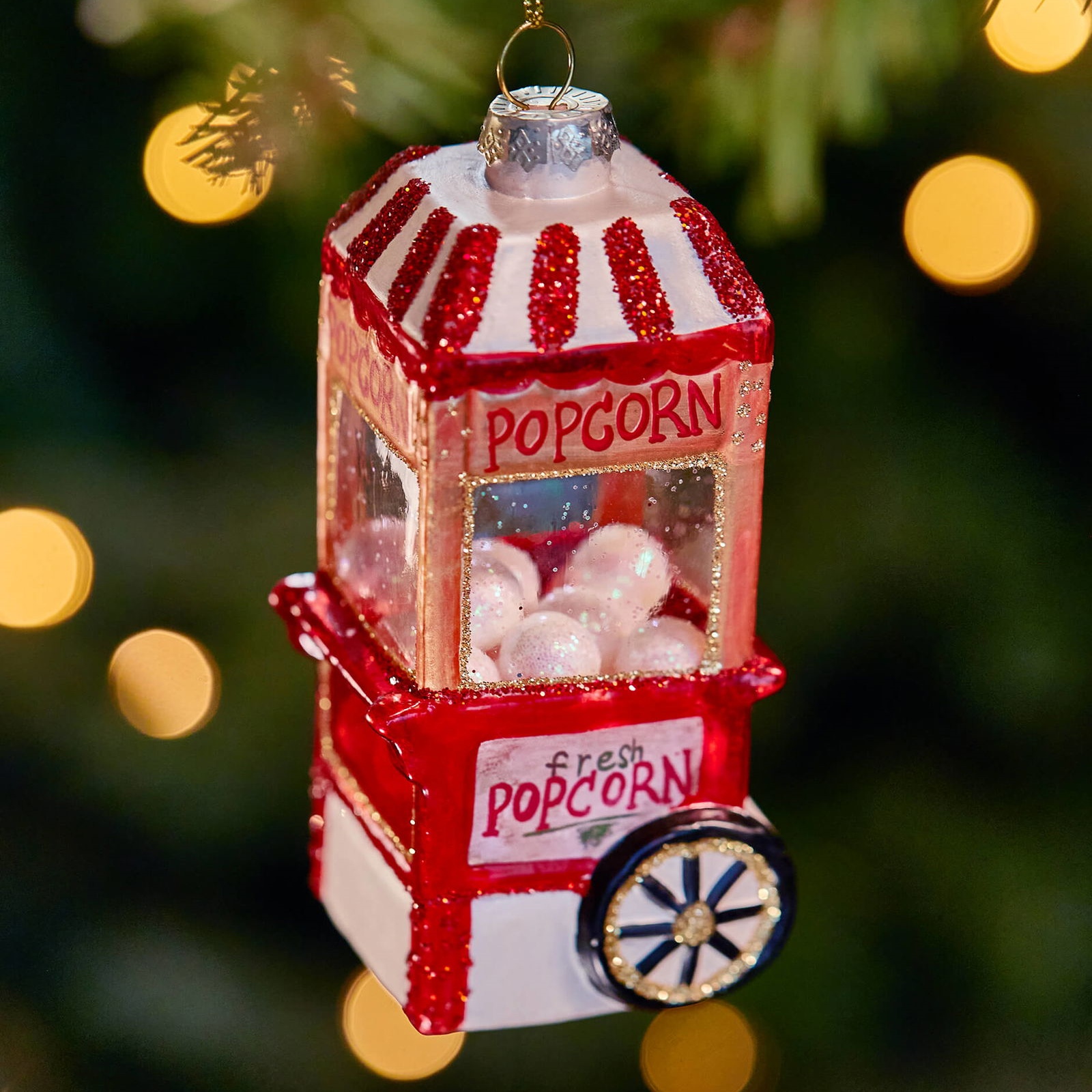 Popcorn Machine Ornament