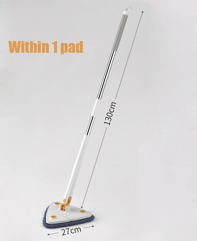 360 Degrees Rotatable Triangle Mop