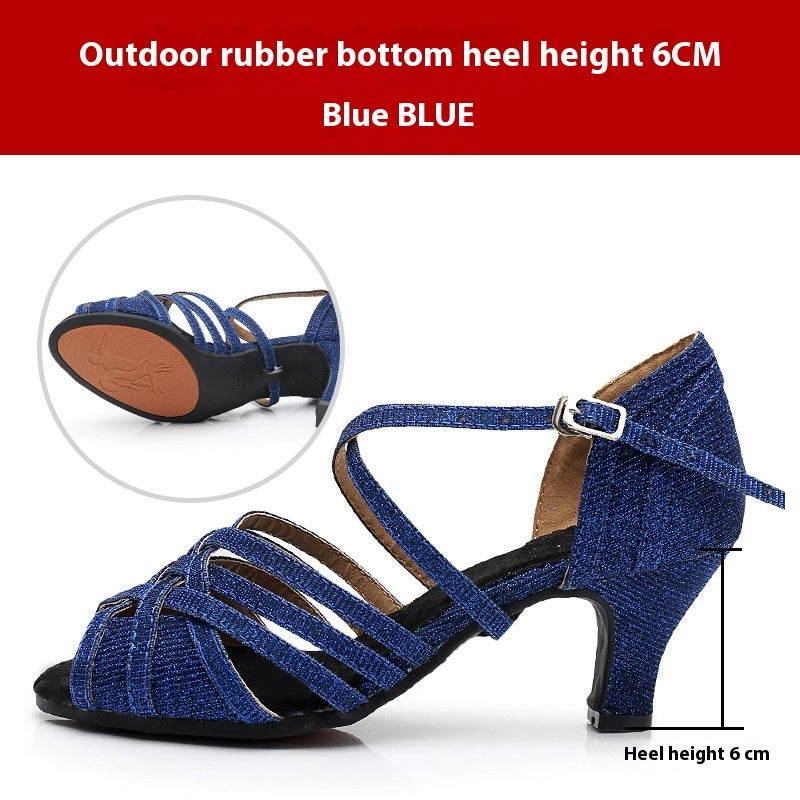 Fashionable High Heel Sandals with Soft Bottom for Women