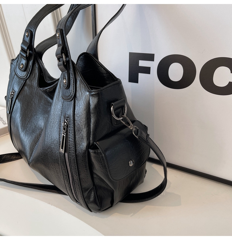 🌲Early Christmas Sale 49% OFF🌲Women's Punk Style Studded Decor Tote Bag