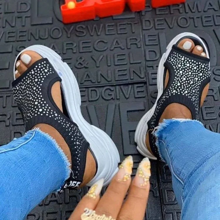 Women's Comfortable Round Head Sandals