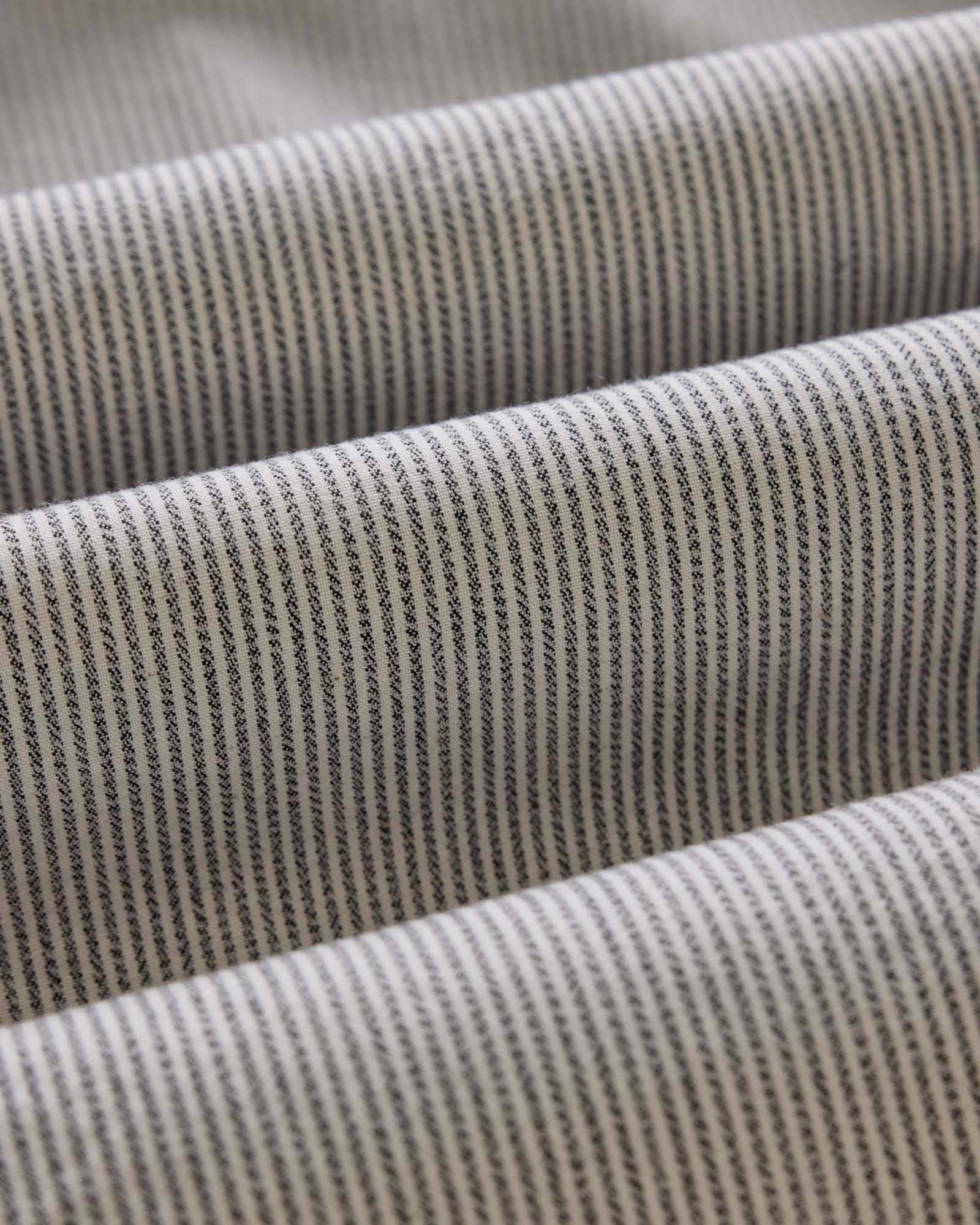 The Jack in Coal Jaspe University Stripe Oxford