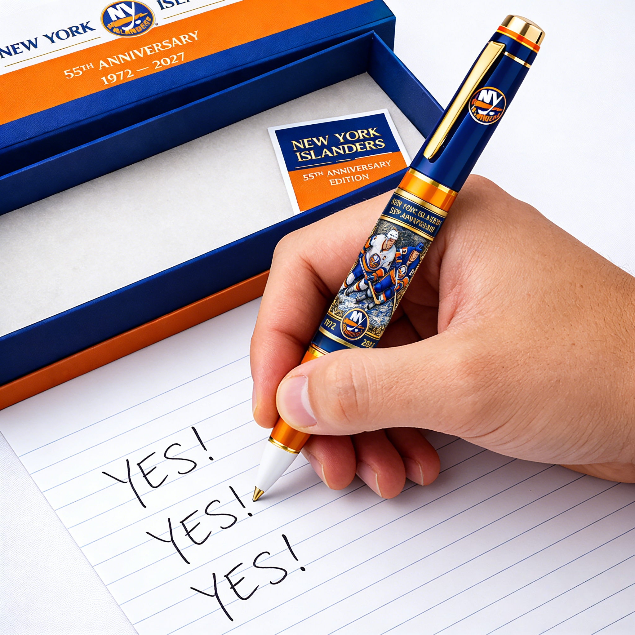 New York Islanders 55th Anniversary Commemorative Pen