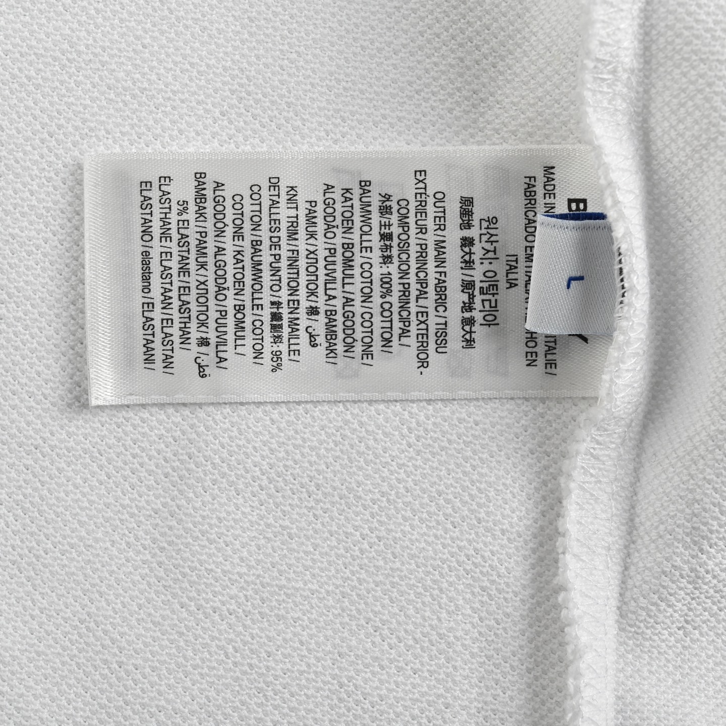 Burberry 24ss Warhorse Contrast Line Reverse Cuff Print Polo Short Sleeve